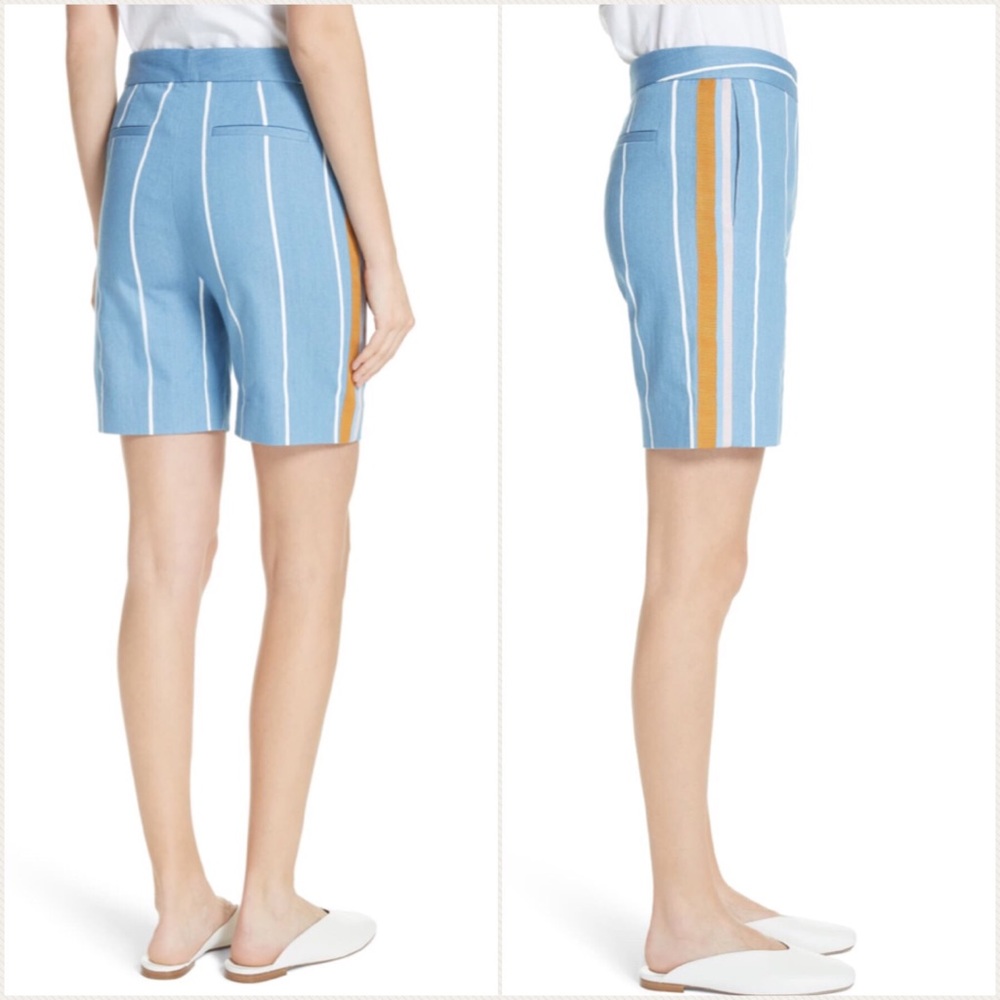 Victoria, Victoria Beckham slim stripe shorts